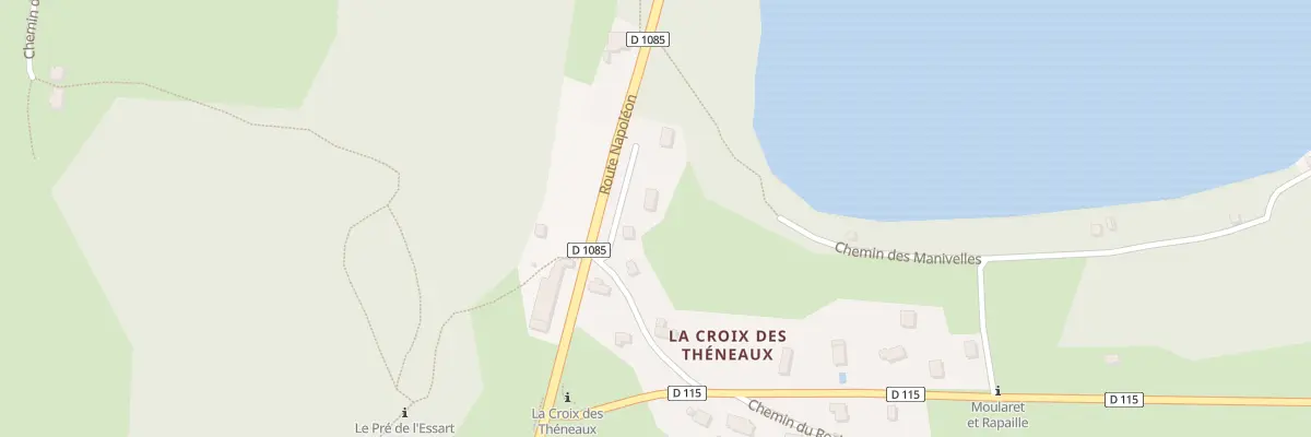 Plan du 5319 La Croix des Thenaux à Saint-Théoffrey