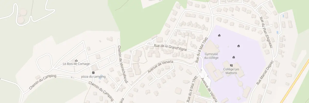 Plan du 19 Rue La Grande Vigne à Vizille