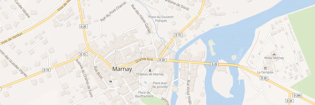 Plan du 47 Gr Grande Rue à Marnay