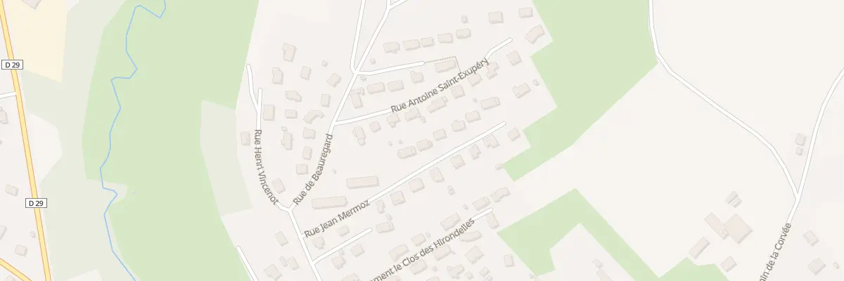Plan du 7 Rue Jean Mermoz à Marnay