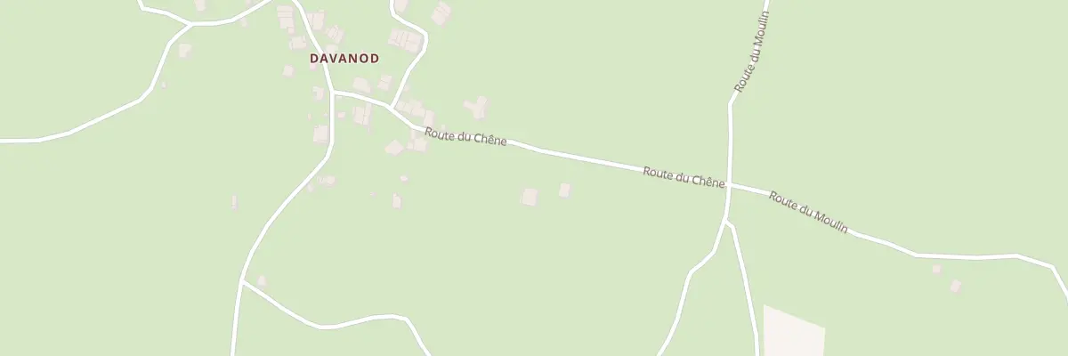 Plan du 3 Rte du Chene à Billiat