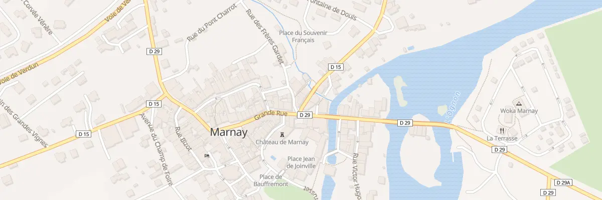 Plan du 3 Rue Paul Minary à Marnay