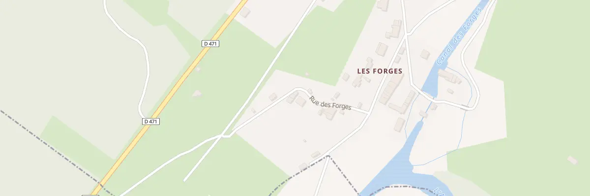 Plan du 31 Rue des Forges à Pont-du-Navoy