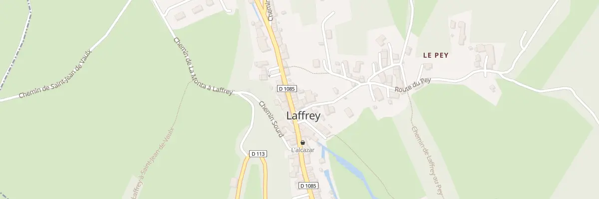 Plan du 5048 Le Village à Laffrey