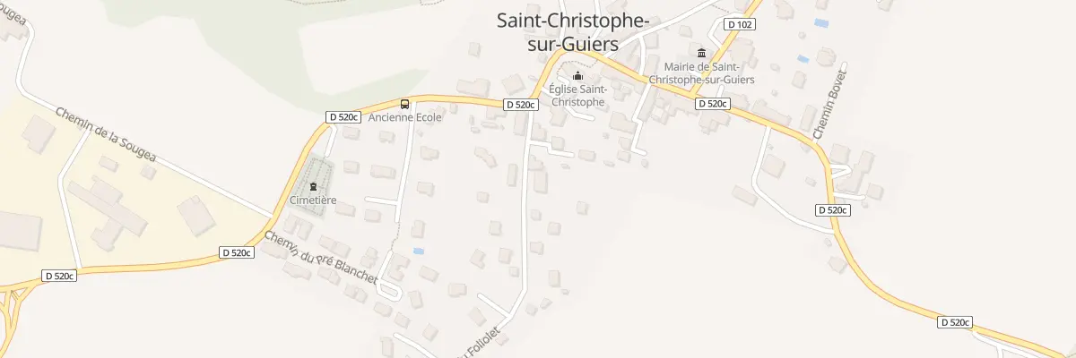 Plan du 71 Rte des Pereres à Saint-Christophe-sur-Guiers