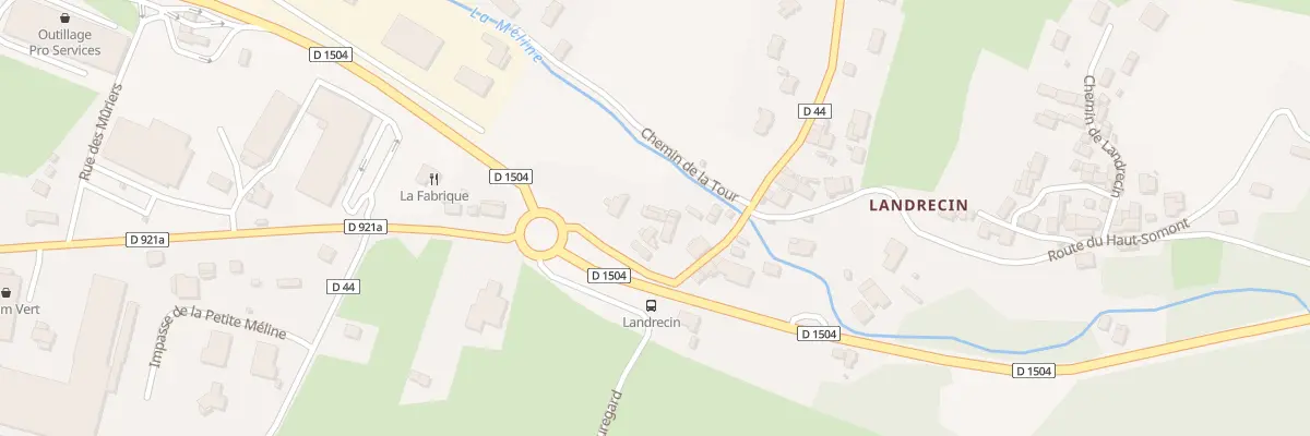 Plan du 5184 Landrecin à Yenne