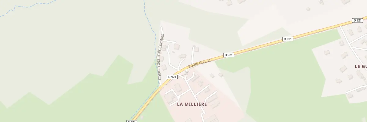 Plan du 2410 Rte du Lac à Saint-Alban-de-Montbel