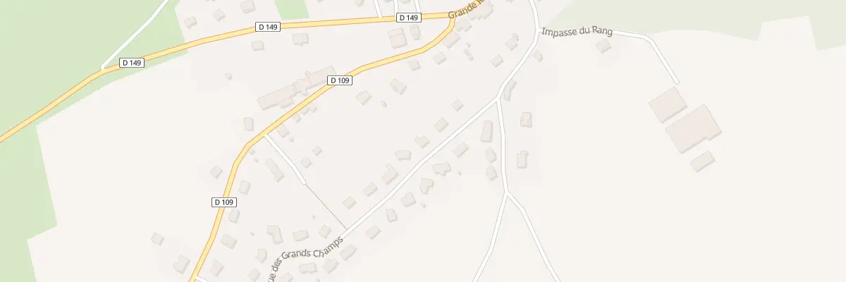 Plan du 8 Rue des Grands Champs à Burgille
