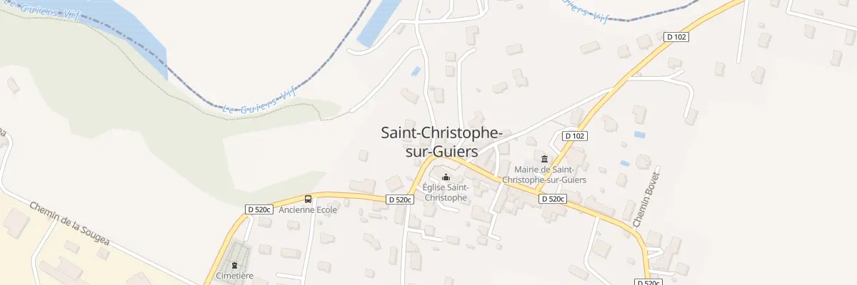Plan du 11 Che du Perchet à Saint-Christophe-sur-Guiers