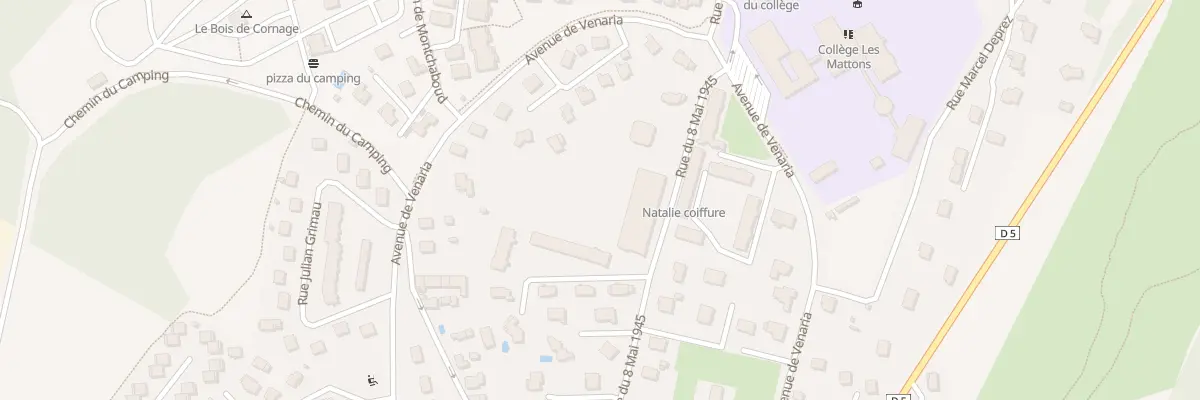 Plan du 281 Rue du Huit Mai 1945 à Vizille