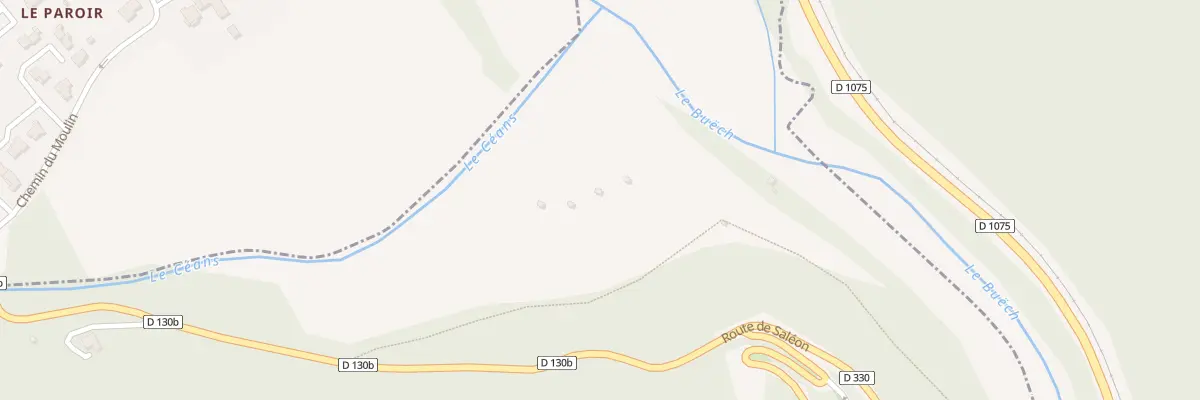 Plan du 5070 Les Arliaudes à Saléon