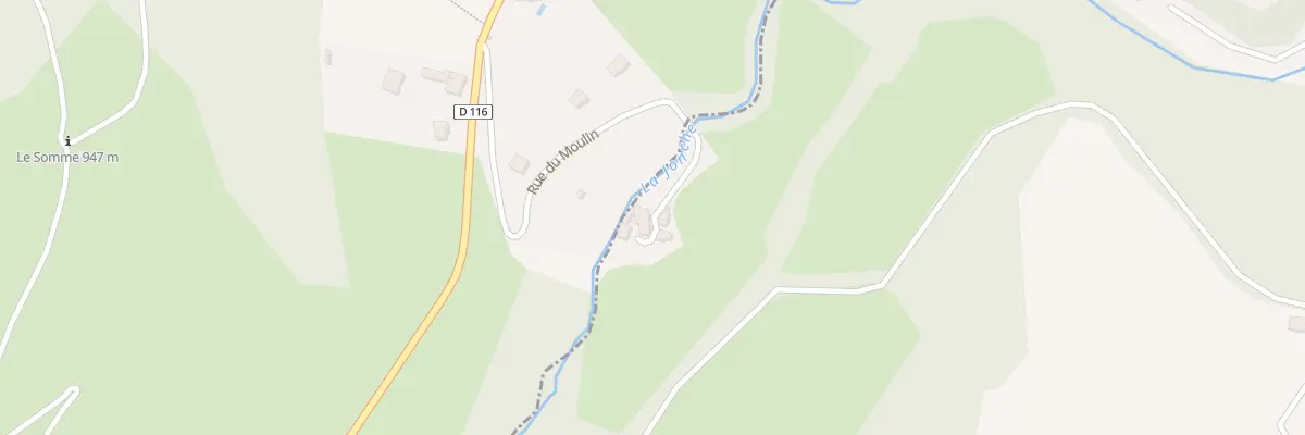Plan du 1 Imp Roche et Allardes à La Mure
