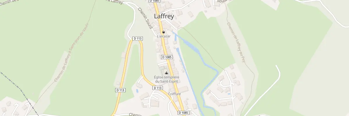 Plan du 5234 Le Village à Laffrey