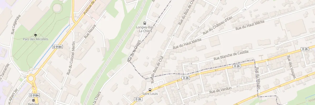Plan du 11 Rue du Bois de Châ à Herserange