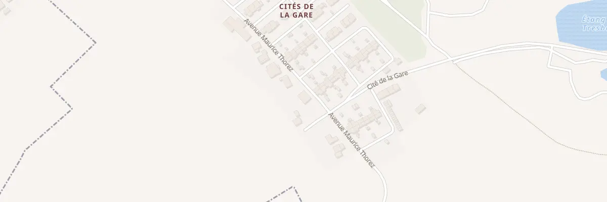 Plan du 33 Av Maurice Thorez à Piennes