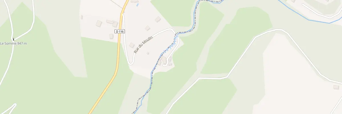 Plan du 9001 Les Lardes à La Mure