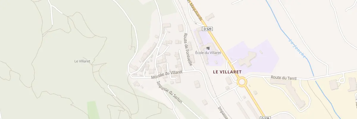 Plan du 41 Imp des Jardins à Susville
