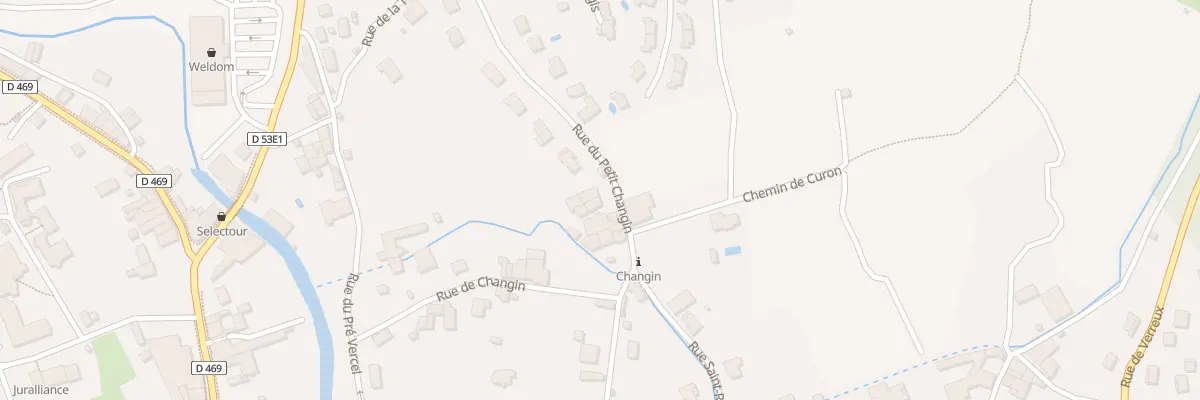Plan du 20 Rue du Petit Changin à Arbois