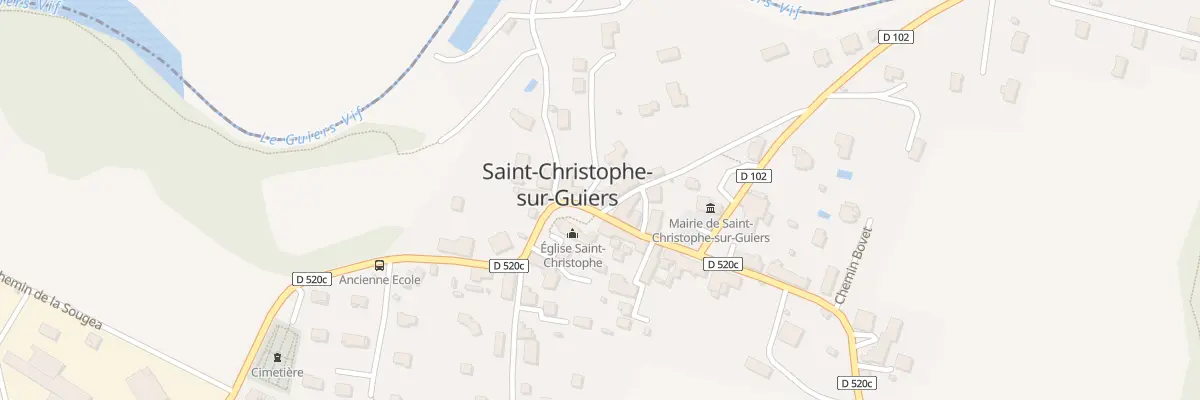 Plan du 39 Rte de Berland à Saint-Christophe-sur-Guiers