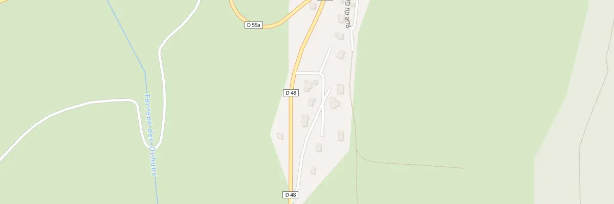Plan du 12 Au Bugnon à Giron