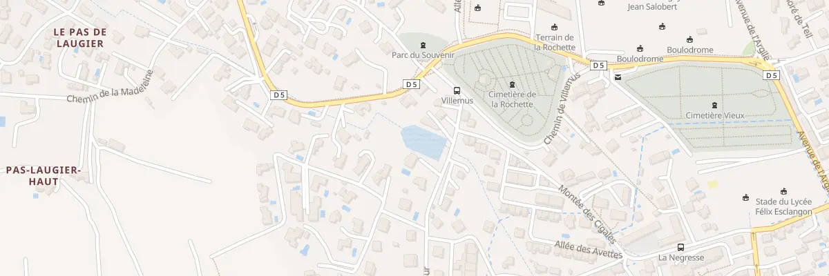 Plan du 9044 Mte des Cigales à Manosque