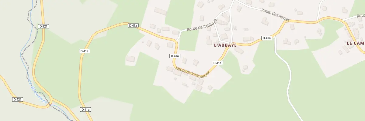 Plan du 5330 L’Abbaye à Verthemex