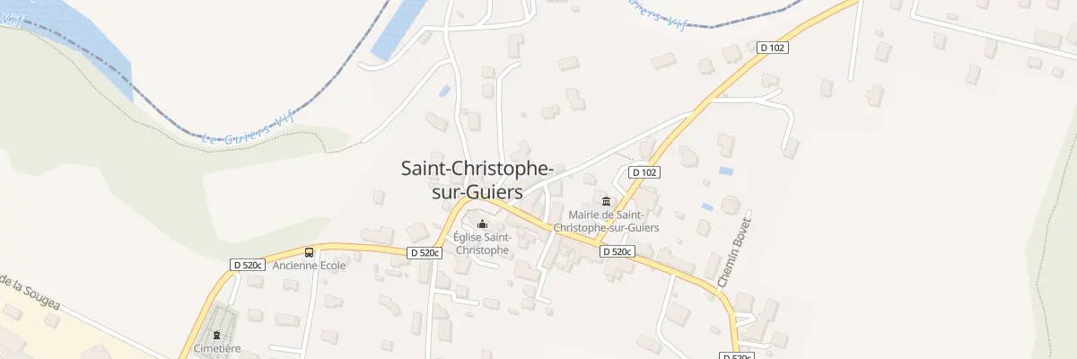 Plan du 31 Che du Lavoir à Saint-Christophe-sur-Guiers