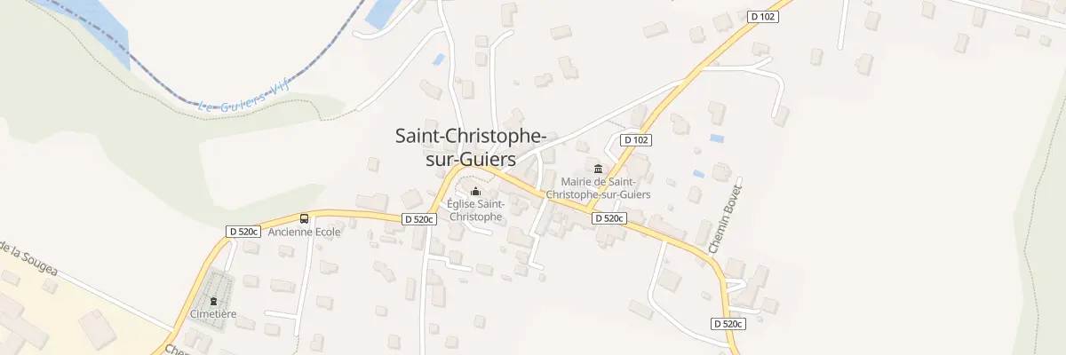 Plan du 7 Che de la Mure à Saint-Christophe-sur-Guiers