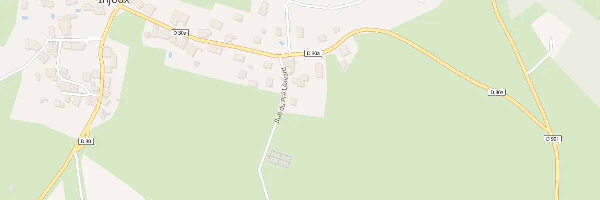 Plan du 5 Rue du Pre Leavard à Injoux-Génissiat