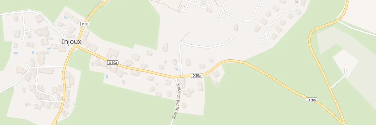 Plan du 2 Imp de Fontaine Baron à Injoux-Génissiat