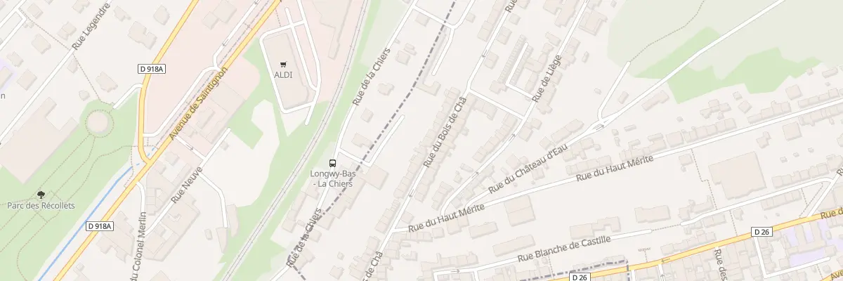 Plan du 39 Rue du Bois de Châ à Herserange