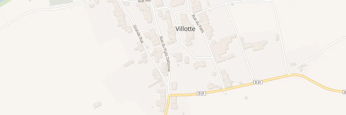 Plan du 4 Rue du Milieu à Villotte