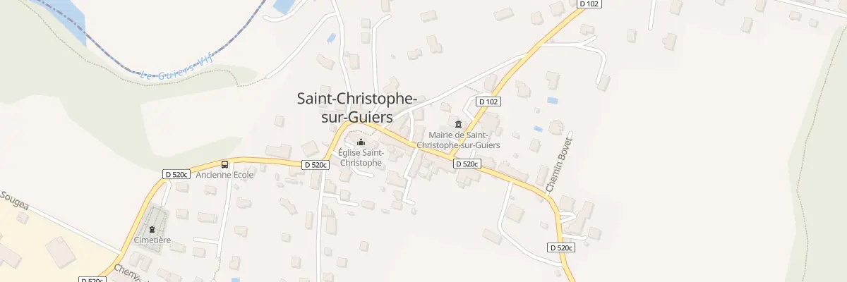 Plan du 6 Che de la Mure à Saint-Christophe-sur-Guiers