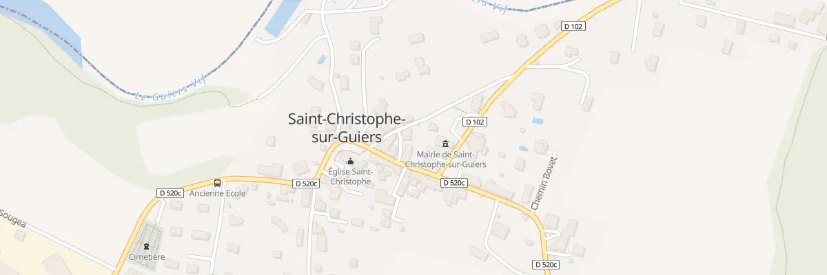Plan du 32 Che de la Mure à Saint-Christophe-sur-Guiers