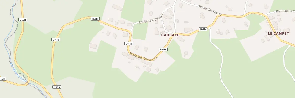 Plan du 5095 L’Abbaye à Verthemex