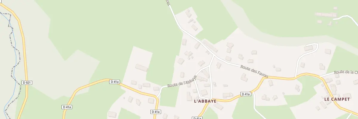 Plan du 5338F L’Abbaye à Verthemex