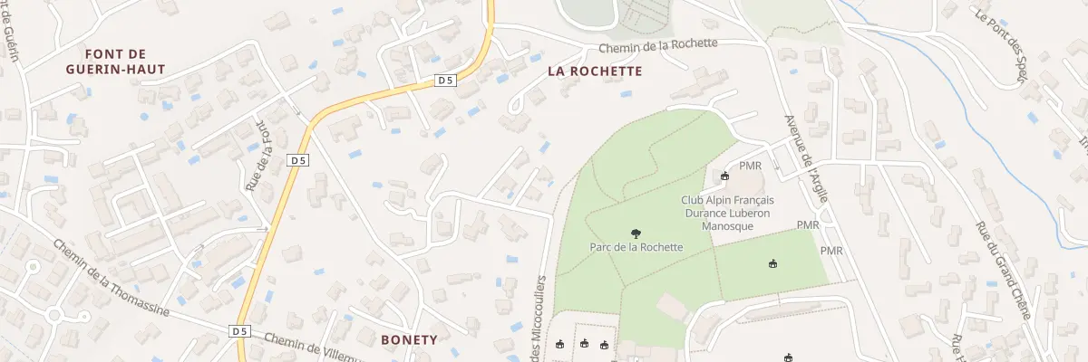 Plan du 234 All des Micocouliers à Manosque