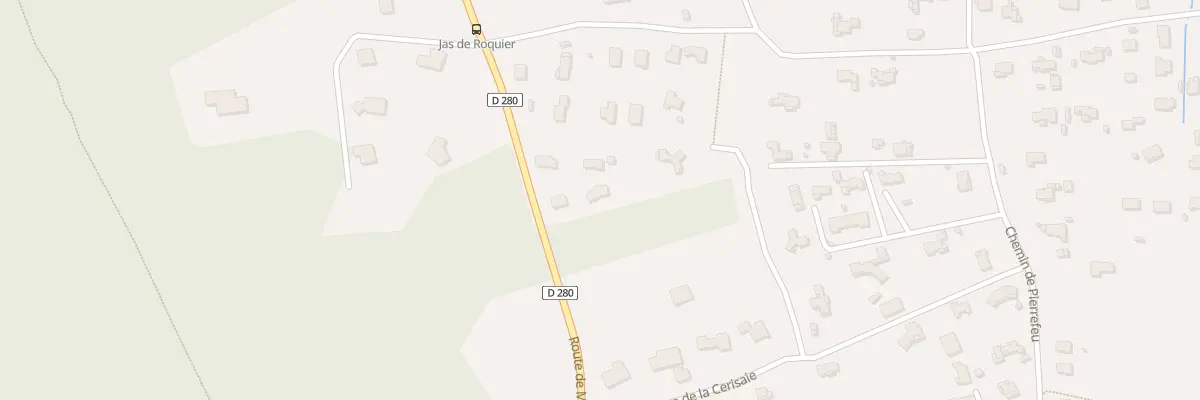Plan du 720 Rte de Marseille à Nans-les-Pins