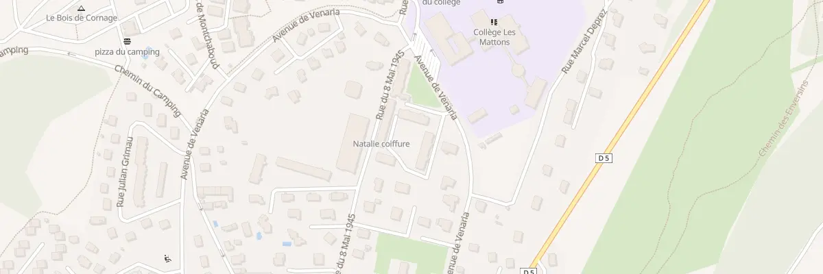 Plan du 274 Rue du Huit Mai 1945 à Vizille