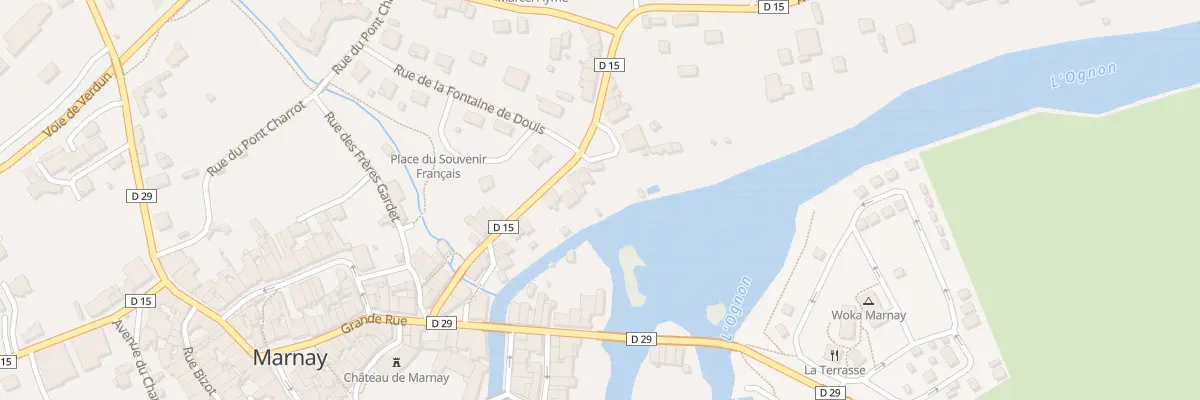 Plan du 4 Pl Gilbert Baudry à Marnay