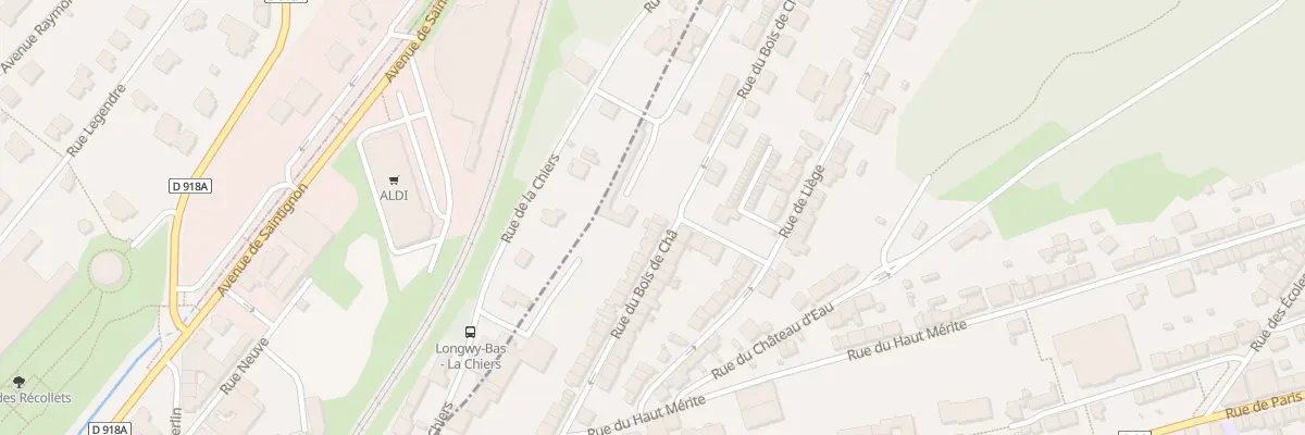 Plan du 57 Rue du Bois de Châ à Herserange