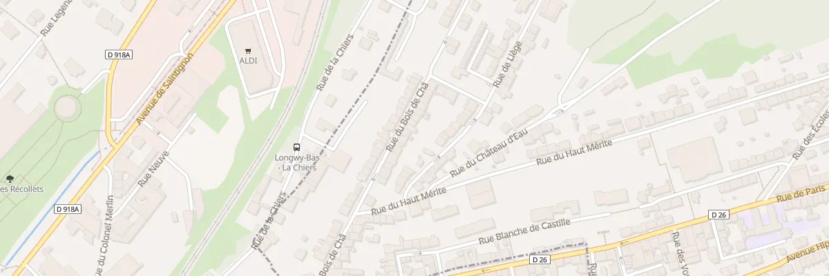 Plan du 34 Rue du Bois de Châ à Herserange