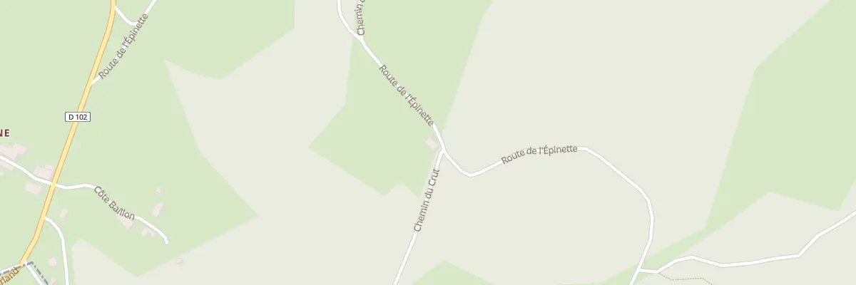 Plan du 10 Che du Crut à Saint-Christophe-sur-Guiers