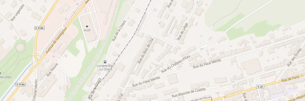 Plan du 40 Rue du Bois de Châ à Herserange