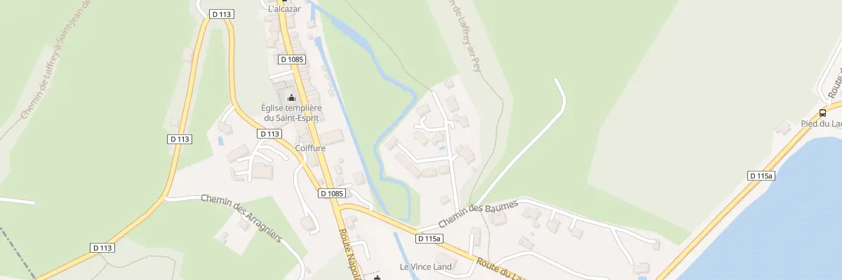 Plan du 7 Le Village à Laffrey