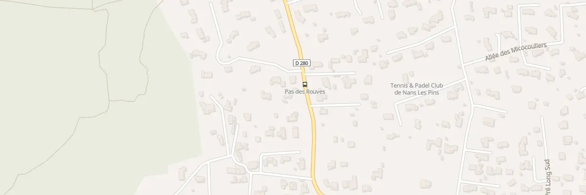Plan du 193 Rte de Marseille à Nans-les-Pins
