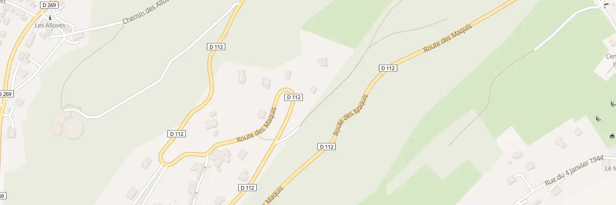 Plan du 79 Rte des Maquis à Saint-Martin-d’Hères
