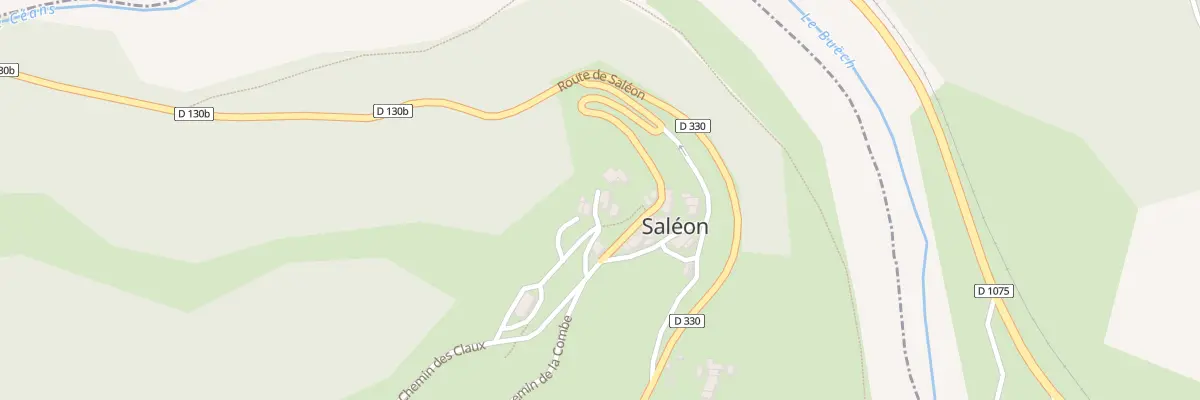 Plan du 5005 Le Village à Saléon