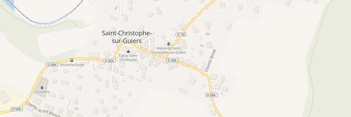 Plan du 6 Imp de la Scierie à Saint-Christophe-sur-Guiers