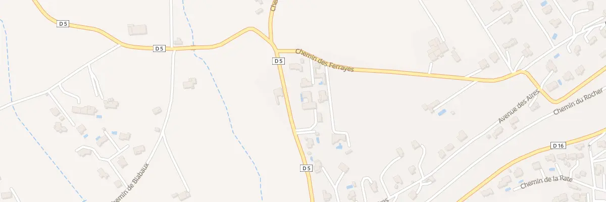 Plan du 5001 Les Aires à Dauphin